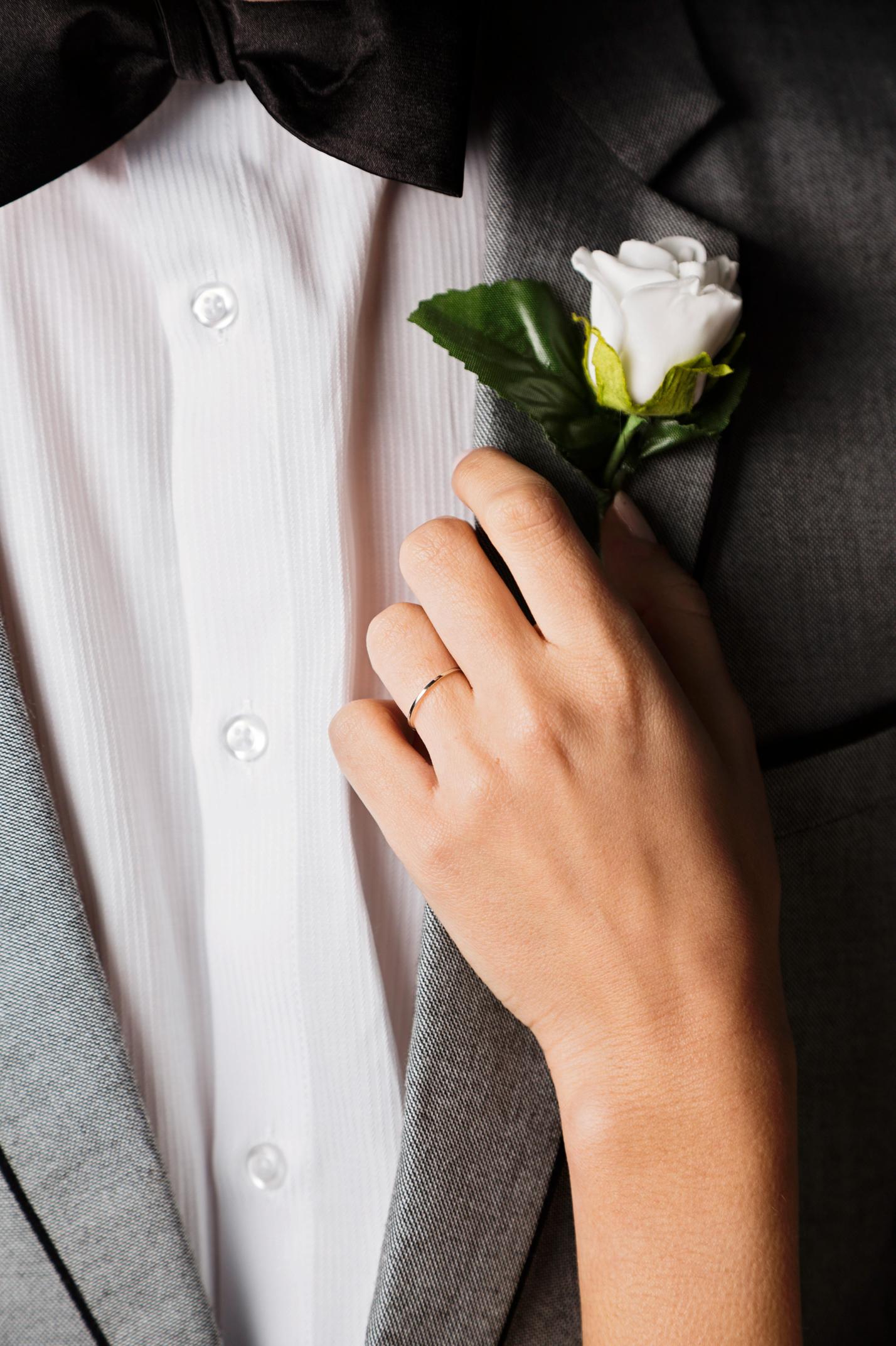 ¿Se puede llevar un anillo de sello como anillo de boda?