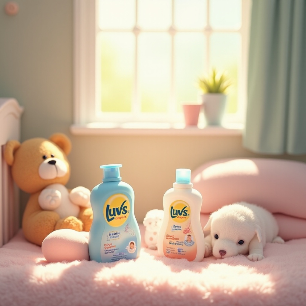 erupción por pañales Luvs