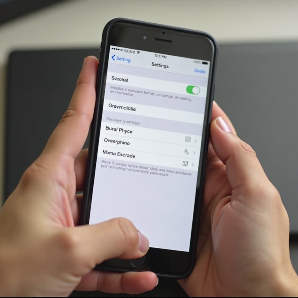 come attivare la scala di grigi su iphone
