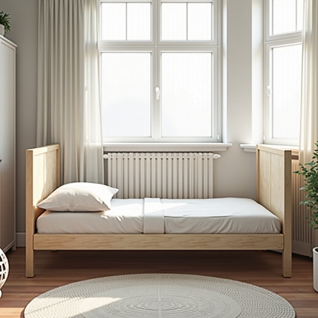 أفضل سرير الأطفال مع مهد