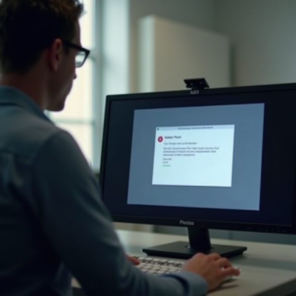 incapacidad de mostrar opciones de seguridad y apagado