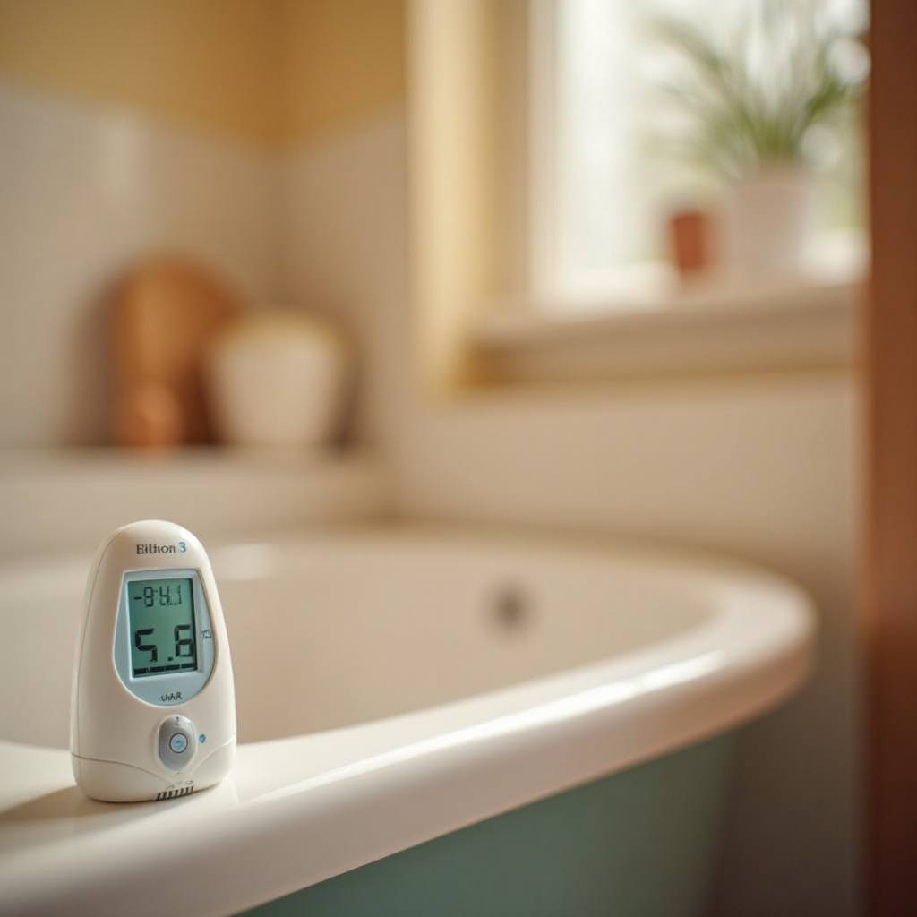 ¿necesitas un termómetro de baño para bebé?