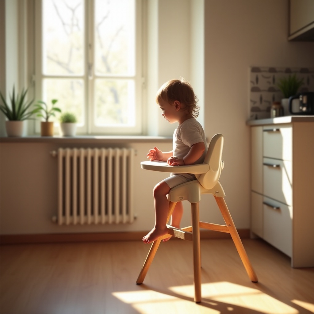 quanto tempo può stare seduto un bambino su un seggiolone