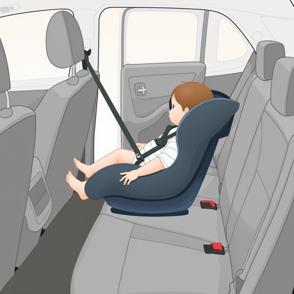 puoi usare un seggiolino per bambini senza la base