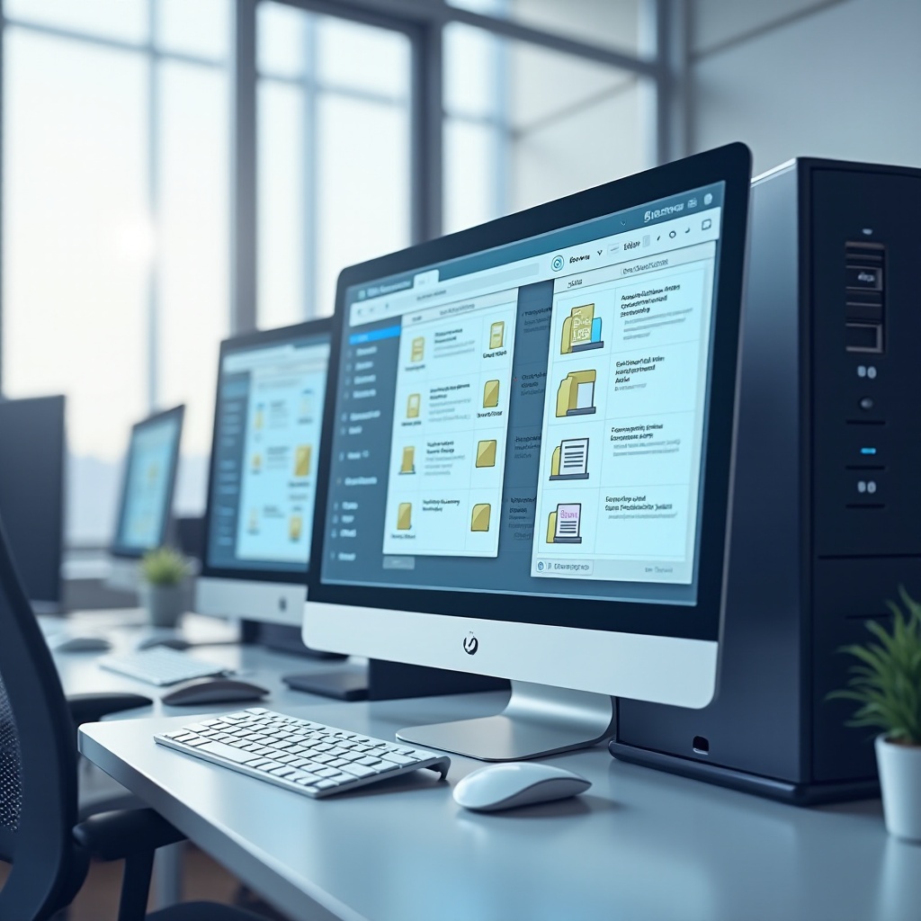 cómo colocar archivos en diferentes discos duros