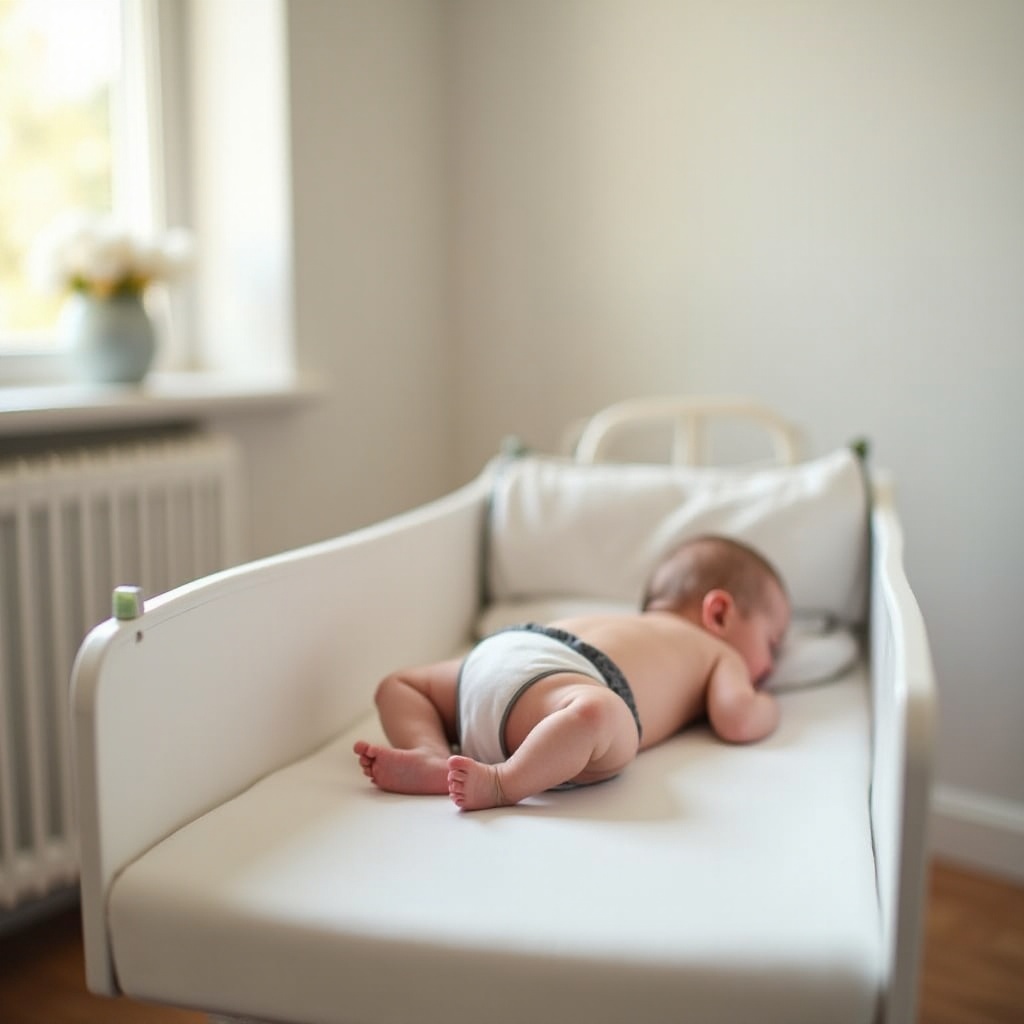 cómo debe dormir un recién nacido en un moisés