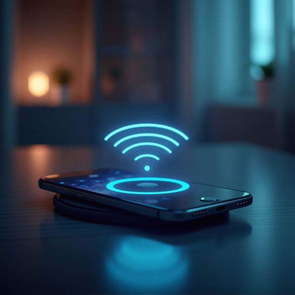 cargar el teléfono sin cables a través de ondas de radio