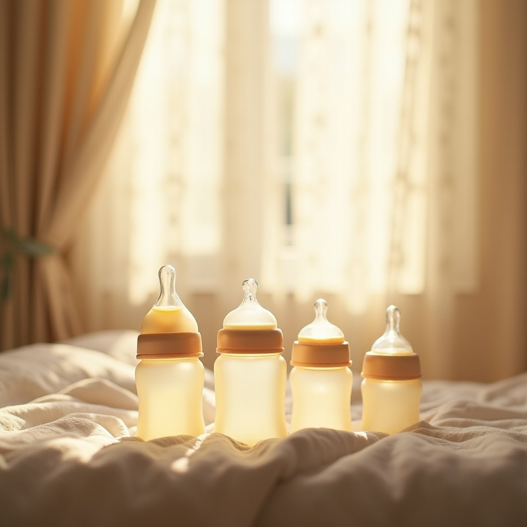 cuántas botellas necesitas para un bebé